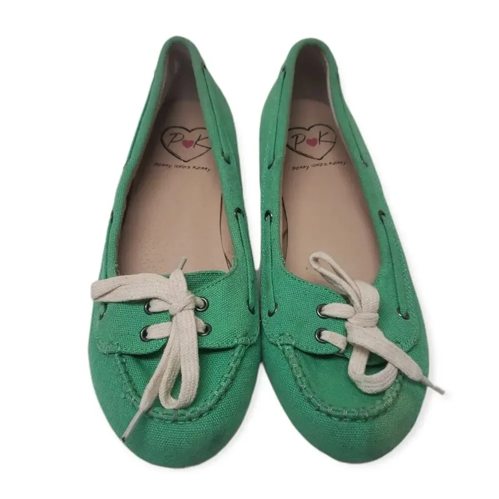 Penny Loves Kenny Slip On Boat Style Flat Shoes